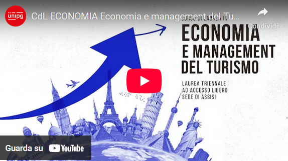 Video di Presentazione corso Economia e Management del Turismo